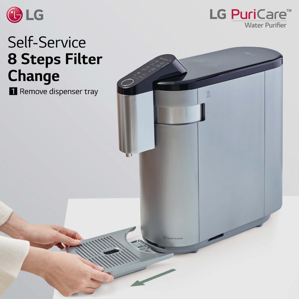Remove dispenser tray