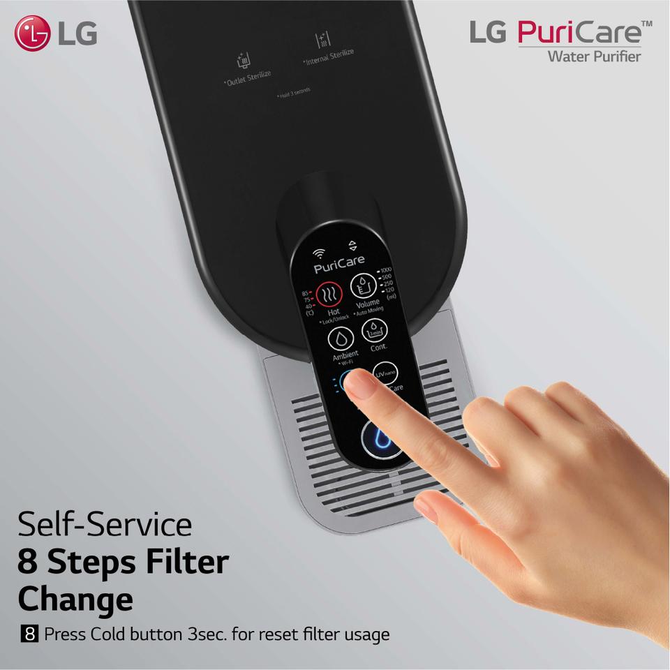 Place the dispenser tray