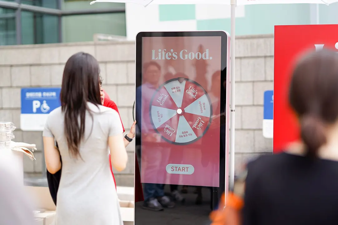 LG Smiles Back to the World with Life's Good slogan