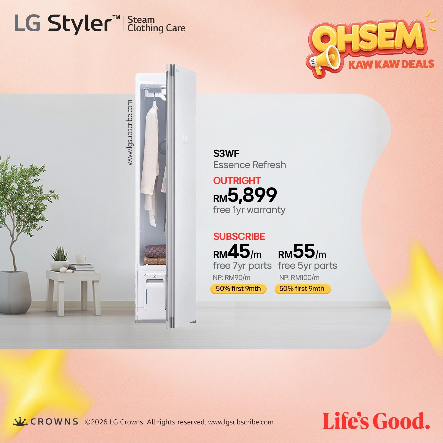 LG Styler Smart Wardrobe