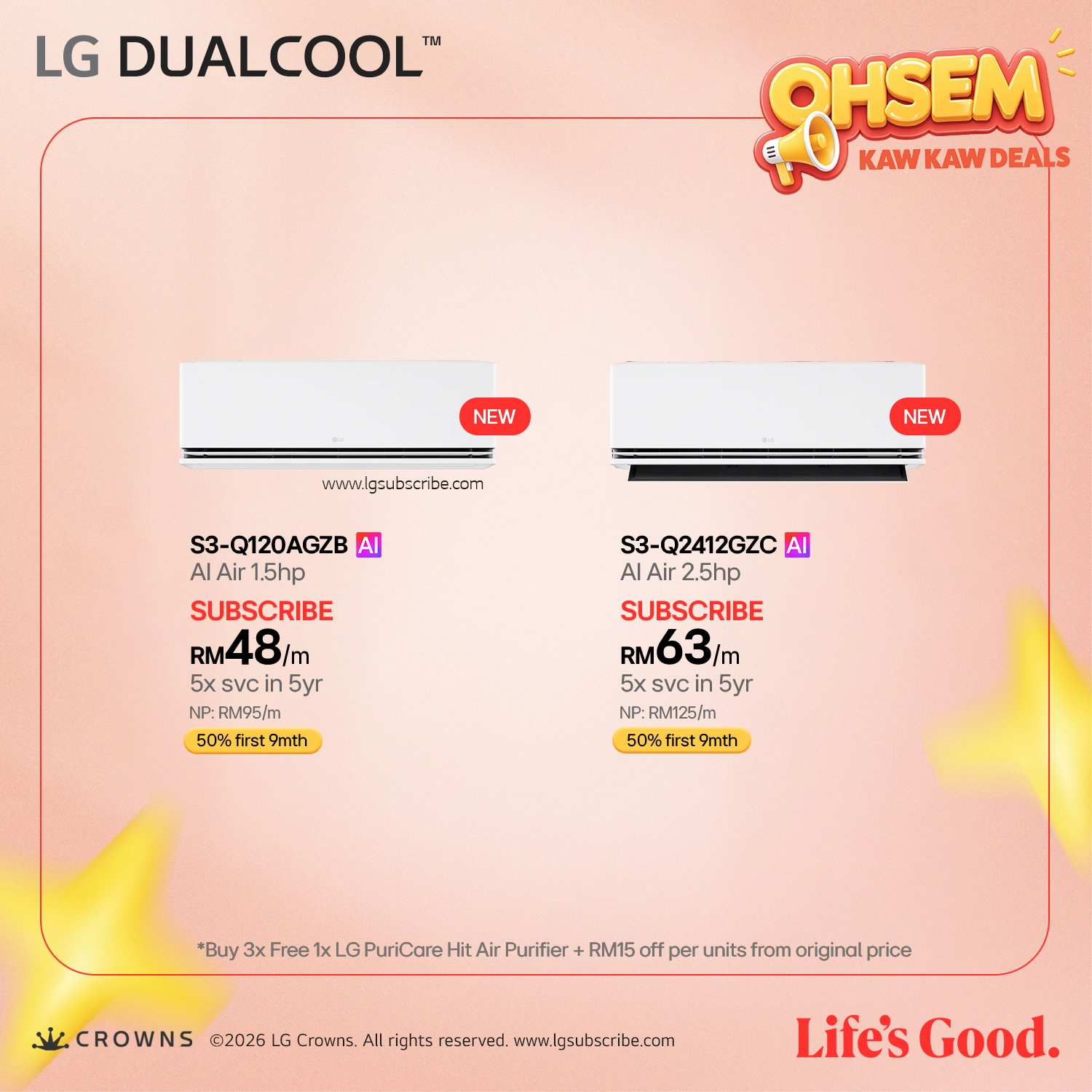 LG DUALCOOL - Air Conditioner
