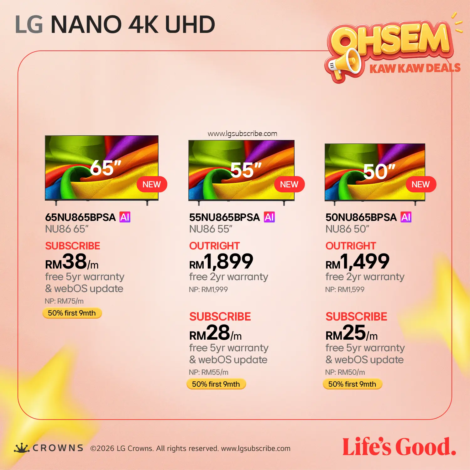 LG NANO 4k UHD - AI TV