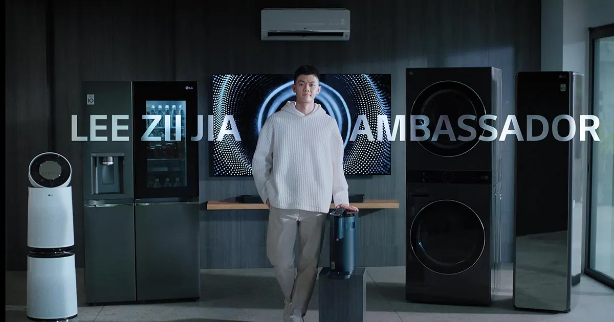 Lee Zii Jia - LG Malaysia Brand Ambassador 2023