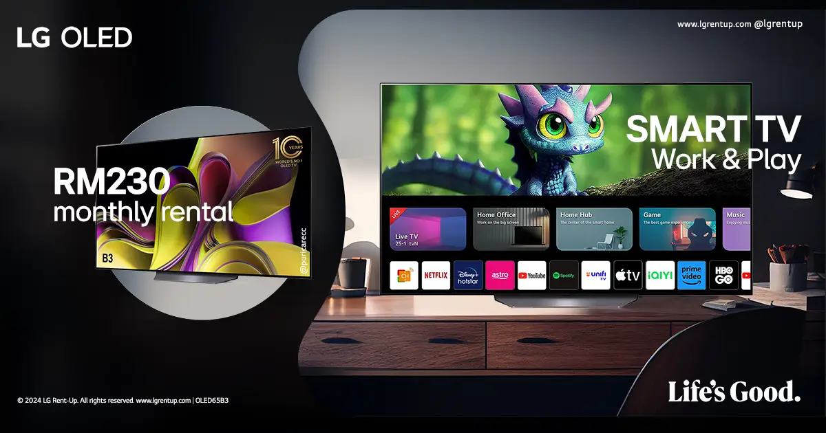 LG OLED B3 65 Inch Smart TV OLED65B3