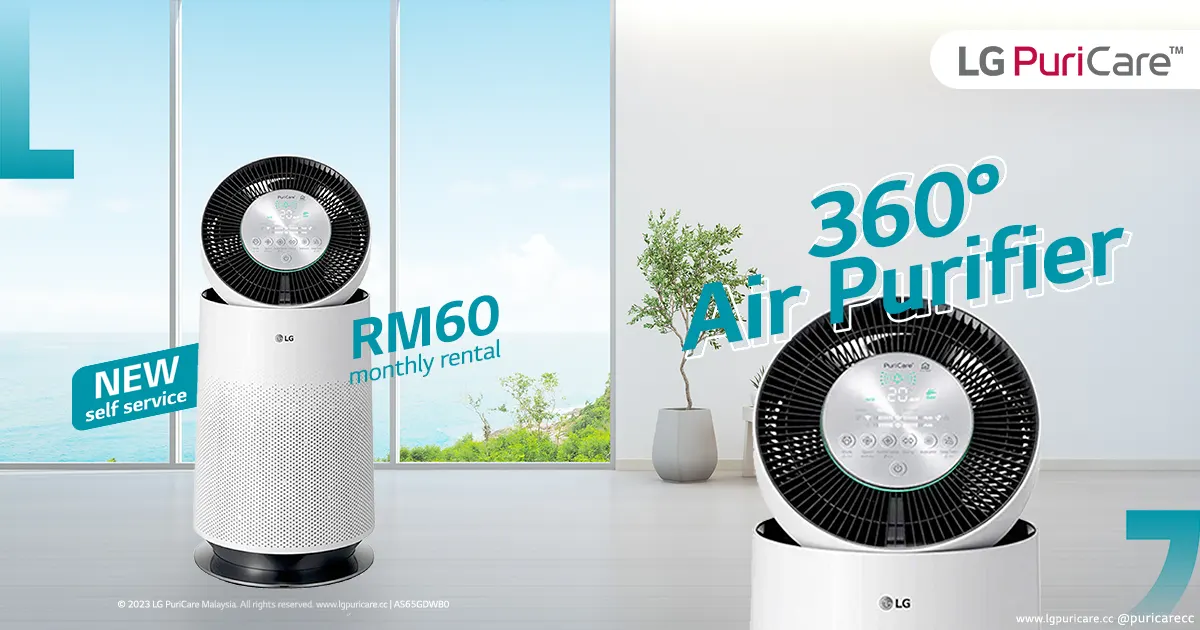 5 Reasons to Buy LG PuriCare 360° Air Purifier AS65GDWB0