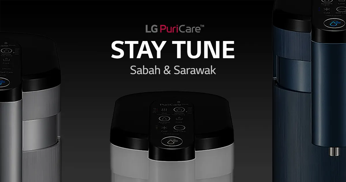 Coming Soon: LG PuriCare Sabah & Sarawak